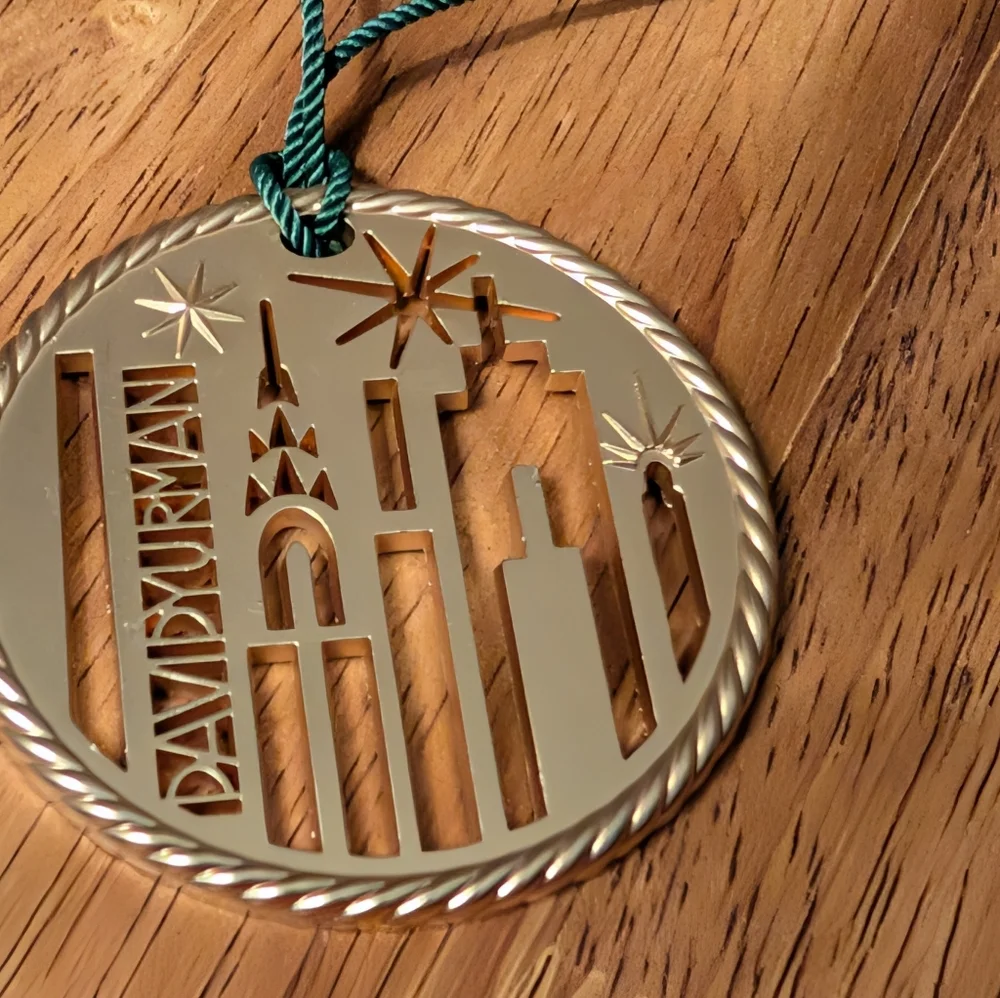 David Yurman 2024 Limited Edition Ornament Manhattan Skyline